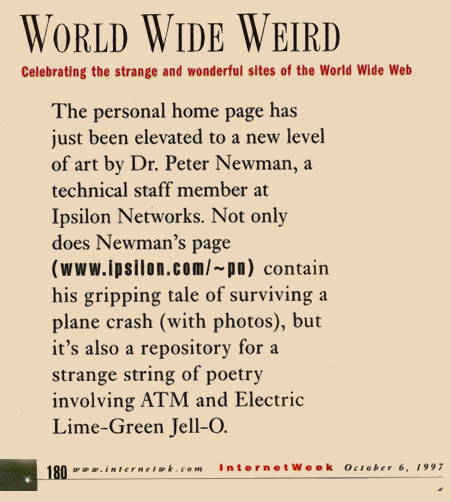 World Wide Weird Award