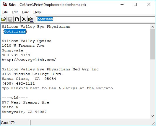 Rdex Screenshot
